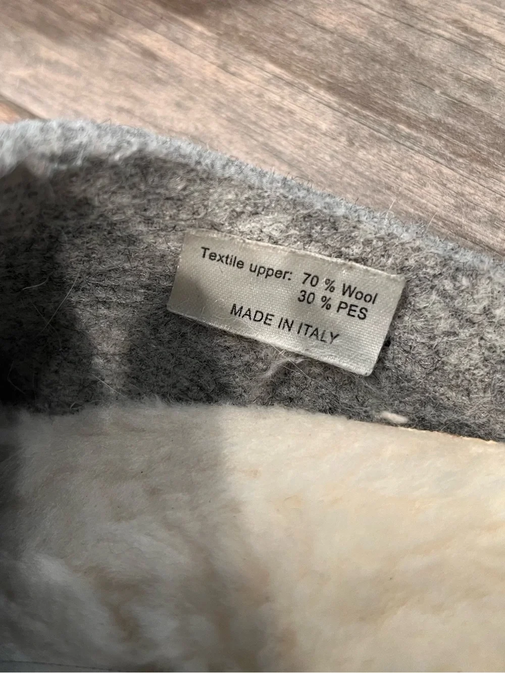 Birkenstock Shearling Zermatt Unisex M 13-13.5/ L 10-10.5 Felted Wool Gray
